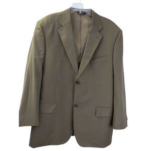 ROSSETTI Mens Jacket Blazer Size 44 100% Wool Beige Regular Suit Italy